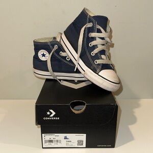 Converse Kids High-Top Sneakers - Dark Blue